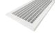Wandgitter VTA-8110D (EINBAU) Stahl – 300 x 100 mm – mit verstellbaren Doppellamellenthumbnail