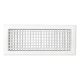 Wandgitter VTA-8110D (EINBAU) Stahl – 200 x 100 mm – mit verstellbaren Doppellamellenthumbnail