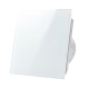 Whisper Pro-Design Badezimmerlüfter - Ø100mm - Ein/Aus – flaches glas – matt Weißthumbnail