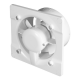 Whisper Pro-Design Badezimmerlüfter - Ø125mm - Ein/Aus – flaches glas – matt Weißthumbnail