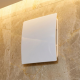 Whisper Pro-Design Badezimmerlüfter - Ø100 mm - Ein/Aus – Kunststoff – Weißthumbnail