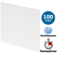 Pro-Design Badlüfter – mit Nachlauf + Feuchtigkeitssensor (KW100H) – Ø 100 mm – flacher Kunststoff – Weißthumbnail