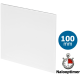 Pro-Design Badlüfter – mit Nachlauf (KW100T) – Ø 100 mm – flacher Kunststoff – Weißthumbnail