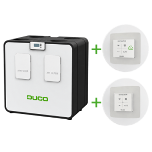 All-in-One DucoBox Energy Comfort WTW-Einheit - 325 m³/h - CO2 und RF-Steuerung All-in-One DucoBox Energy Comfort WTW-Einheit - 325 m³/h - CO2 und RF-Steuerung