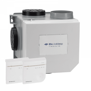 Itho Daalderop Optima2 CVE-S ECO HE - Wohnraumlüfter - 468 m3/h - Eurostecker & extra Perilex - integrierter Feuchtigkeitssensor + 2 RFT CO2-Sensoren 230V Itho Daalderop Optima2 CVE-S ECO HE - Wohnraumlüfter - 468 m3/h - Eurostecker & extra Perilex - integrierter Feuchtigkeitssensor + 2 RFT CO2-Sensoren 230V