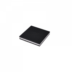 Gummiantevibrationspad gedacht - Schaum - 100x100x20 mm
