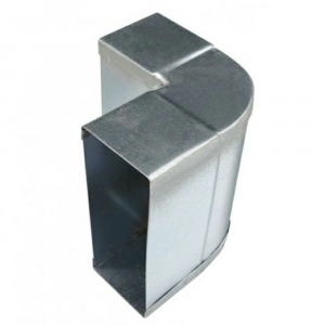 Rechte kurze (Einsturz) Bogen 90º vertikal - 200mm x 40mm