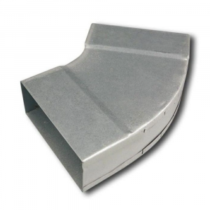 Rechte (Einsturz) bogen 45º horizontal - 100mm x 40mm