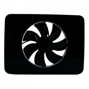 Vent-Axia - IQ - Badlüfter- Ø 125/100mm - 130 m3/h - Feuchtigkeitssensor - Nachlauftimer - Schwarz