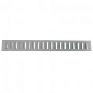 Lautstärke-Regler - gerade - Stahl - für Kanalsieb (BxH) 525 x 125 mm