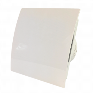Whisper Pro-Design Badlüfter – mit Nachlauf – Ø 100 mm – Kunststoff – Weiß Whisper Pro-Design Badlüfter – mit Nachlauf – Ø 100 mm – Kunststoff – Weiß