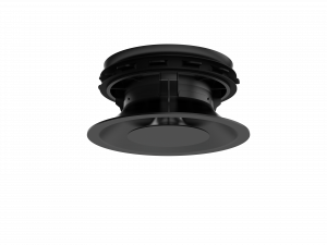 Pradovent -trim- Ø 125mm Designventil (Zuluft & Abluft) - Schwarz