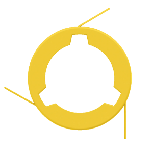 Pradovent Trim Ø100 mm Montage­ring – für flexible Schläuche