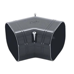 Klimaanlage flache Biegung 45 Grad - Anthrazit (SKF-77-A)