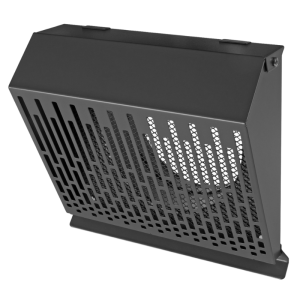 Whisper Luxe Design Wetterschutzgitter 180mm - Abluft - Graphitgrau