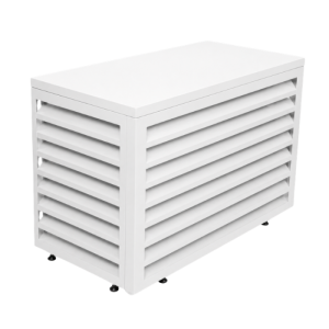 Aircover 900 - RAL9016 - Luxus (Klimaanlage) Außeneinheit Verkleidung - 93 x 60 x 48 cm Aircover 900 - RAL9016 - Luxus (Klimaanlage) Außeneinheit Verkleidung - 93 x 60 x 48 cm