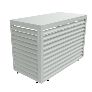 Aircover 1100 - RAL9016 - Luxus (Klimaanlage) Außeneinheit Verkleidung - 110 x 80 x 54 cm Aircover 1100 - RAL9016 - Luxus (Klimaanlage) Außeneinheit Verkleidung - 110 x 80 x 54 cm