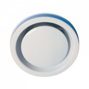 Feuerbeständige Abluftventil rund – Ø 125 mm – weiß Feuerbeständige Abluftventil rund – Ø 125 mm – weiß