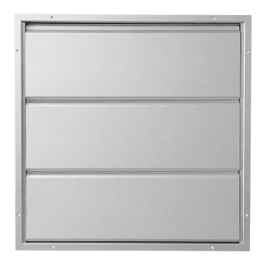 Lamellengitter Aufputz – 355 x 355 mm – große Lamellen (12HD-3636AA) Lamellengitter Aufputz – 355 x 355 mm – große Lamellen (12HD-3636AA)
