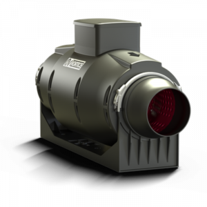 Rohrventilator LINEO 100T 'QUIET' - Anschluss 100mm - 3 Stufen MIT NACHLAUFTIMER