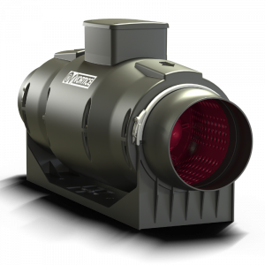 Rohrventilator LINEO 150 'QUIET' - Anschluss 150mm - 3 Stufen EIN/AUS Rohrventilator LINEO 150 'QUIET' - Anschluss 150mm - 3 Stufen EIN/AUS