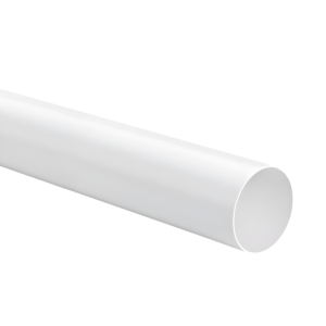 Lüftungsrohr Kunststoff - rund - Ø 125 mm - Länge 90 cm