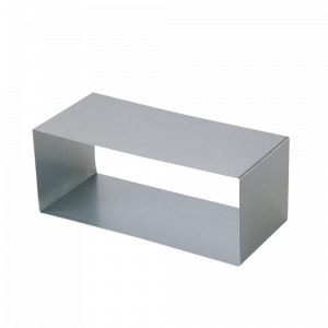 Rechteckiges (Zusammenbruch) Verbindungsstück für Kanäle - 100mm x 40mm - Stahl