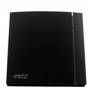 Design Badlüfter Soler & Palau Silent (100CZ) - Ø 100mm - STANDARD - Mattschwarz