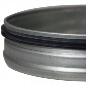 Enddeckel mit Dichtung für Wickelfalzrohr Ø 315mm