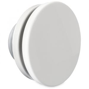 Tellerventil Metall - Zuluft - Ø 160 mm - weiß RAL9016