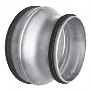 Reduzierstück für Wickelfalzrohr Ø 180mm auf Ø 150 mm mit Dichtung