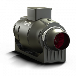 Rohrventilator LINEO 100T 'QUIET' - Anschluss 100mm - 3 Stufen MIT NACHLAUFTIMER