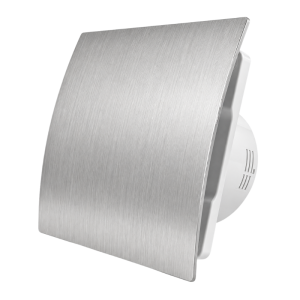 Whisper Pro-Design Badlüfter – mit Nachlauf + Feuchtigkeitssensor – Ø 125 mm – Kunststoff – Silber Whisper Pro-Design Badlüfter – mit Nachlauf + Feuchtigkeitssensor – Ø 125 mm – Kunststoff – Silber