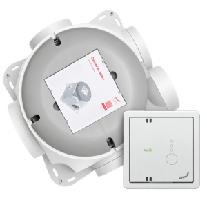 Zehnder Comfofan Silent Wohnhauslüfter + CO2 Sensor (Schutzerdung)
