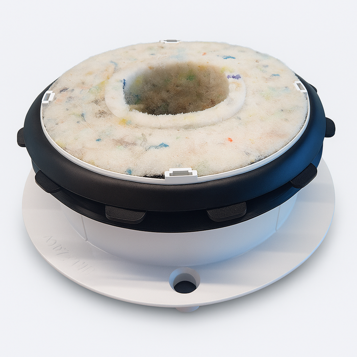 Duco Ducovent Design rundes Lüftungsventil Ø 125 mm - WEISS RAL9016