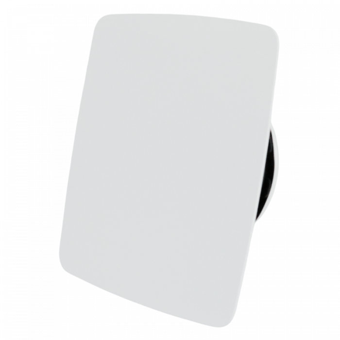 Duco Ducovent Design abgerundetes Quadrat XL Lüftungsventil Ø125 mm - WEISS RAL9016