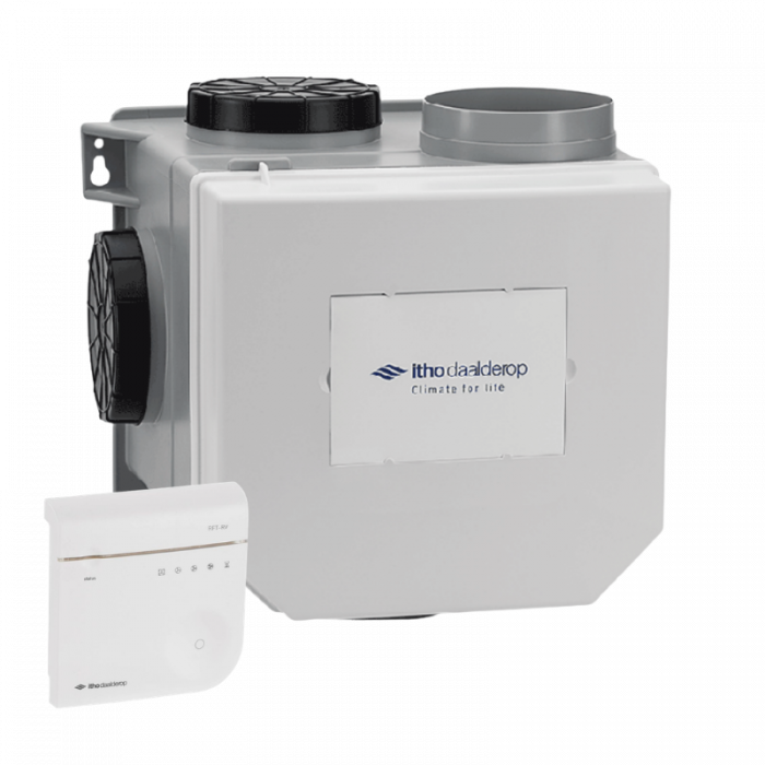 Itho Daalderop Optima CVE-S ECO HE - Wohnraumlüfter - 468 m3/h - Eurostecker & extra Perilex - Integrierter Feuchtigkeitssensor + RFT CO2-Sensor Itho Daalderop Optima CVE-S ECO HE - Wohnraumlüfter - 468 m3/h - Eurostecker & extra Perilex - Integrierter Feuchtigkeitssensor + RFT CO2-Sensor