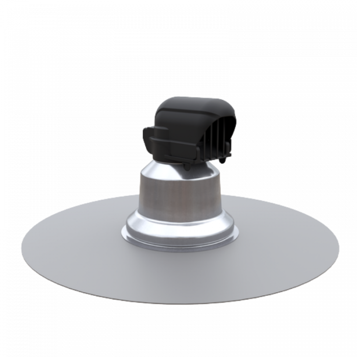 Ubbink Kabel- und Leitungseinführung - Isoliert - Ø 55mm - PVC