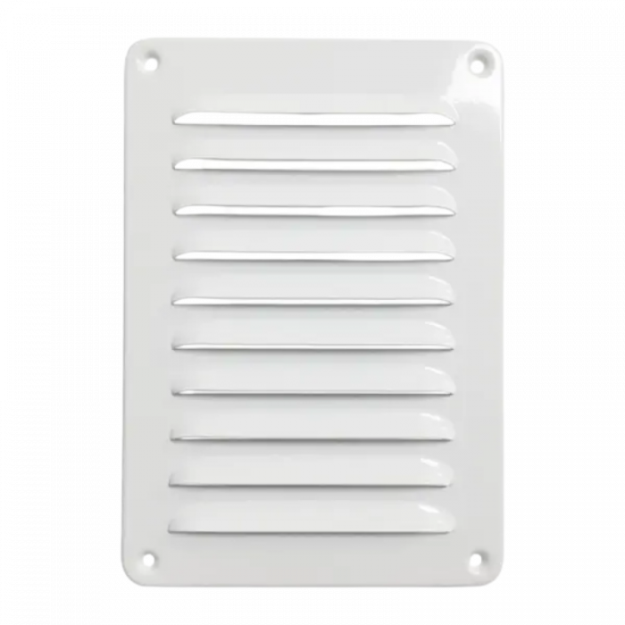 Lüftungsgitter Aluminium 150 x 215mm - Weiß