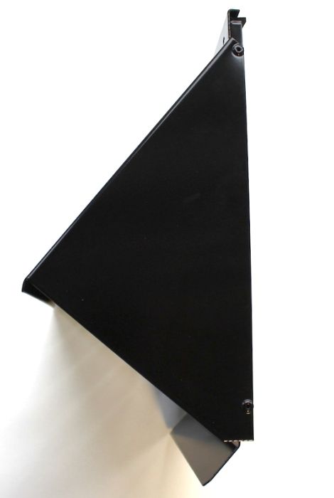 Aluminium-Wetterschutzgitter – hohe Durchlässigkeit (geeignet für WRG) – für 200-mm- bis 250-mm-Rohr – Schwarzbraun Aluminium-Wetterschutzgitter – hohe Durchlässigkeit (geeignet für WRG) – für 200-mm- bis 250-mm-Rohr – Schwarzbraun