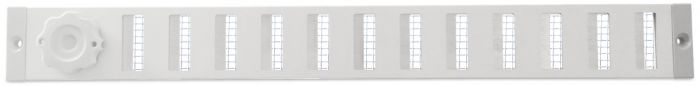Abschließbares Schiebegitter Aluminium - Aufbaumontage 500 x 40 mm Abschließbares Schiebegitter Aluminium - Aufbaumontage 500 x 40 mm