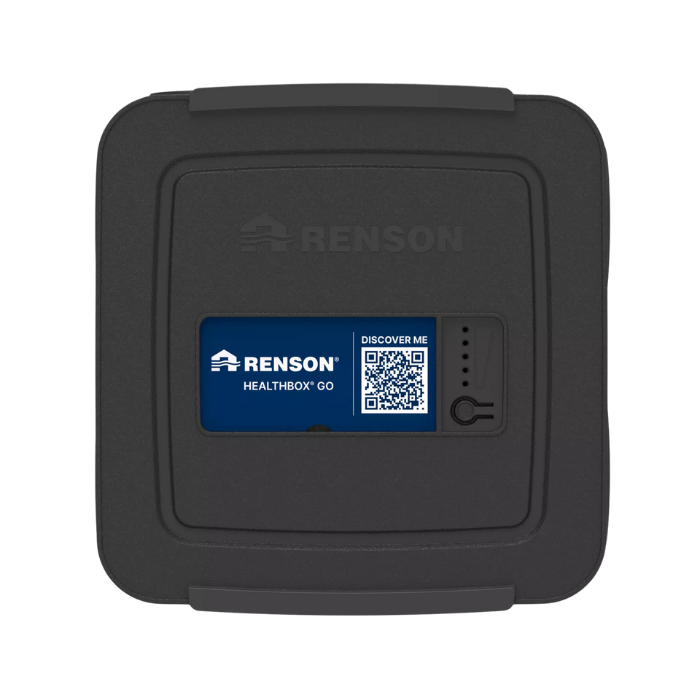 Renson Healthbox GO - 430m3/h - App-gesteuert - Eingebauter VOC (Geruch), CO2 & Feuchtigkeitssensor - inkl. 3 Aeroo-Luftventilen