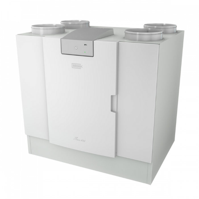 Brink Flair 450 WRG-Gerät - 4b Linksausführung - Enthalpietauscher- 450 m3/h