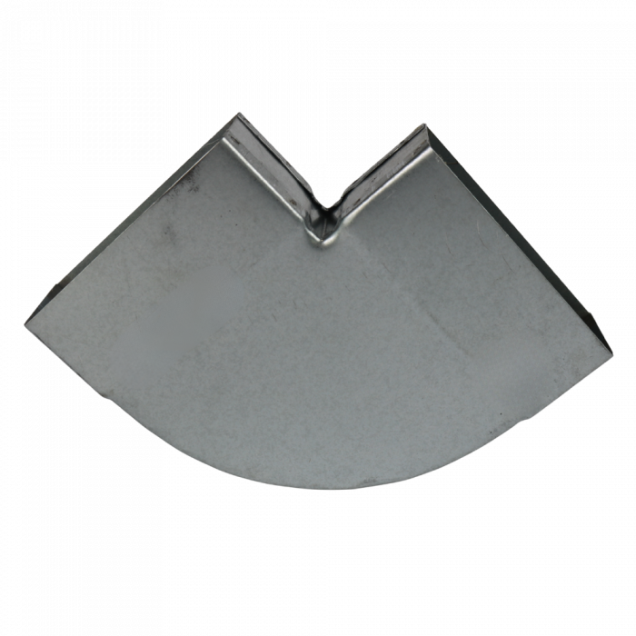 Rechte kurze (Einsturz) Bogen 90º horizontal - 200mm x 40mm