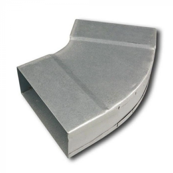 Rechte (Einsturz) bogen 45º horizontal - 100mm x 40mm