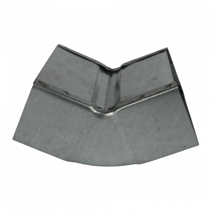 Rechteckige (Einsturz)kurve 45º vertikal – 100 × 40 mm