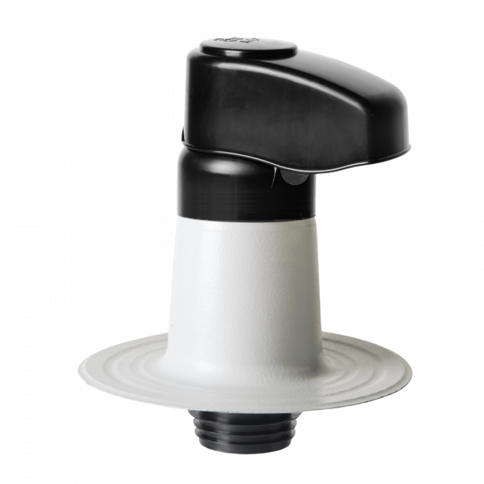 Kabeldurchführung doppelwandig - Ø 60mm - PVC - Flachdach