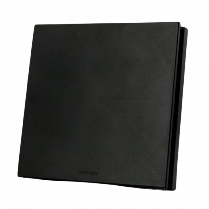 Renson Aeroo Designventil quadratisch - Kunststoff Ø 125 mm - RAL9005