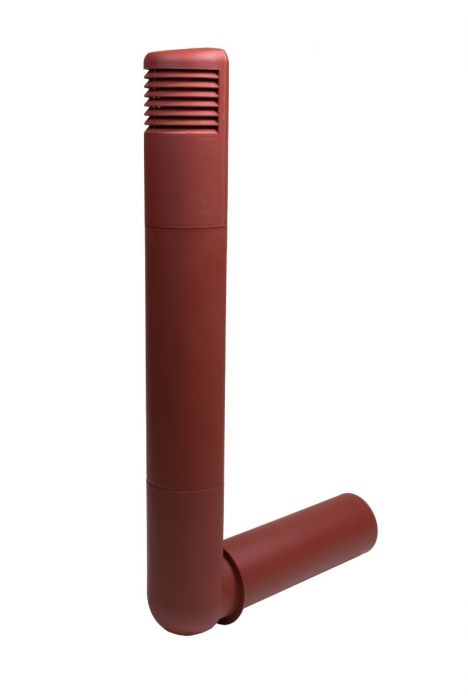 Lüftungsschacht Ross - Kellerbelüftung - Ø 125mm Rot