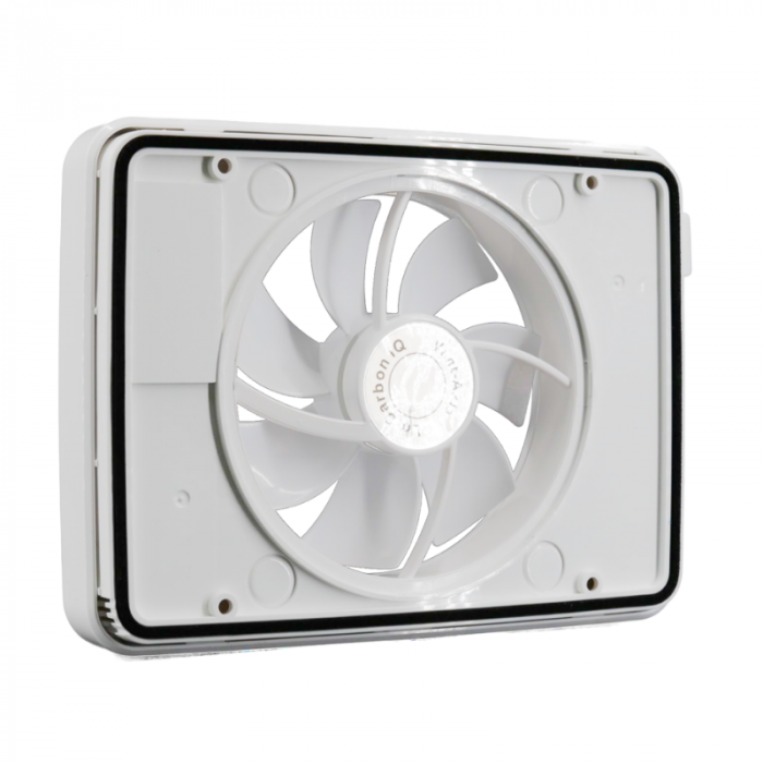 Vent-Axia - IQ - Badlüfter - Ø 125/100mm - 130 m3/h - Feuchtigkeitssensor - Nachlauf-Timer - Weiß Vent-Axia - IQ - Badlüfter - Ø 125/100mm - 130 m3/h - Feuchtigkeitssensor - Nachlauf-Timer - Weiß